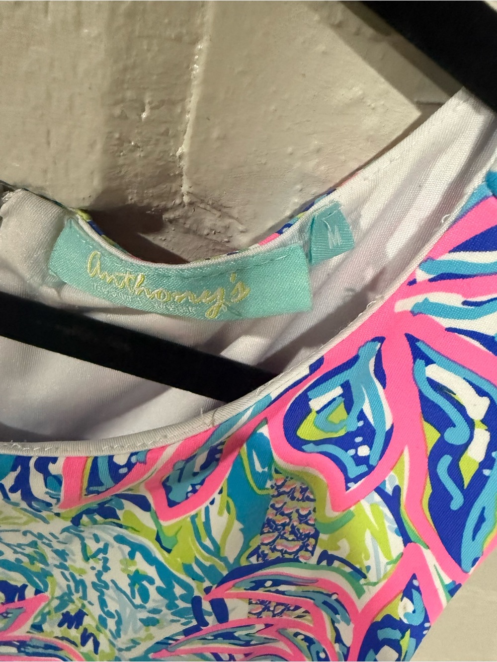 Anthony’s Resort Wear Tropical Palm-Print Romper - Picture 2 of 3